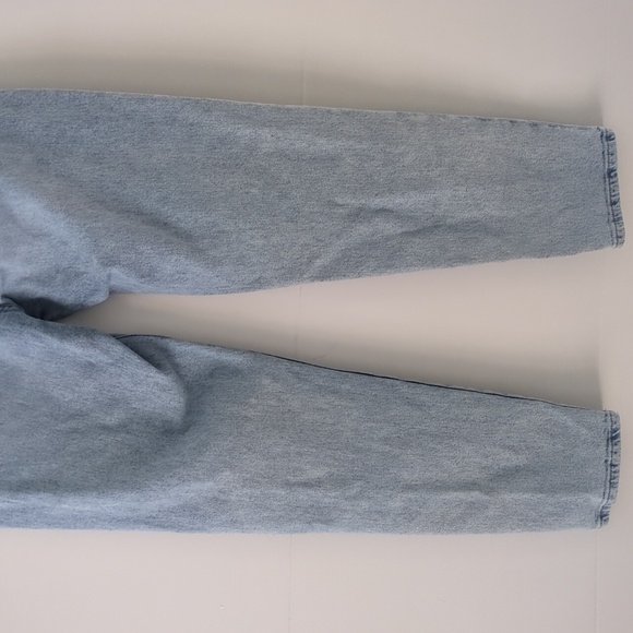 Veronica Beard Arya Exposed Button Fly Straight Leg Blue High-Waisted Jeans Sz26 - Picture 7 of 10